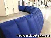   Inflatable fence -